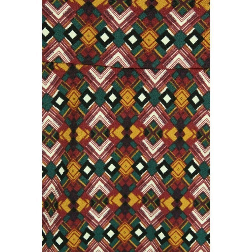 LulaRoe Women's Skirt Cassie Jewel Tones Pencil Stretch Straight XS - Picture 2 of 4